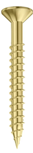 Tornillo hierro cabeza fresada punta aguja 4x50 (21-50)
