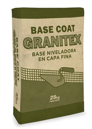 Weber granitex base coat gris x 25 kg.
