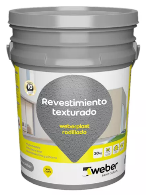 Weber plast rodillado x 30 kg.