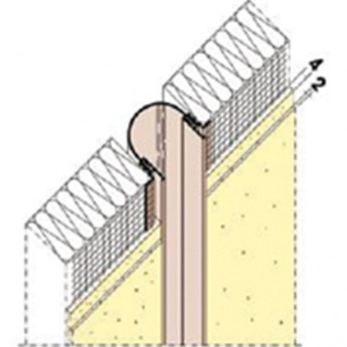 Webertherm caja perfil junta  2.50mt (caja x 25)