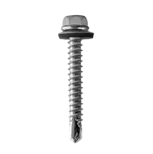 Tornillo p/mecha autoperforante 14x2 1/2 c/aran