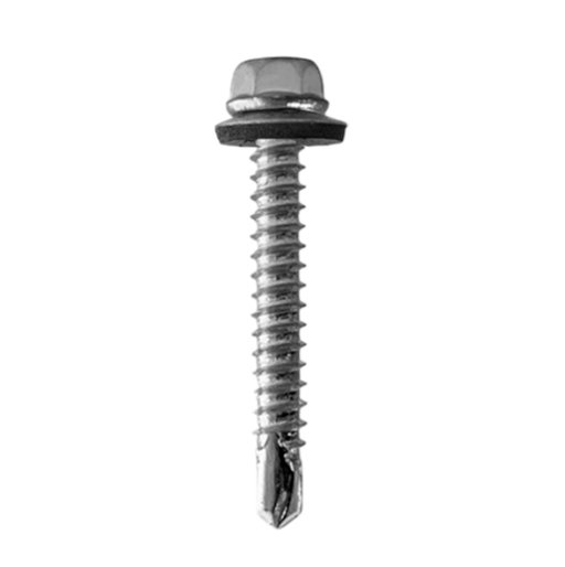Tornillo p/mecha autoperforante 14x1 c/aran