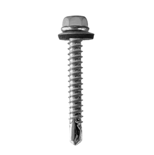 Tornillo p/mecha autoperforante 14x2 c/aran