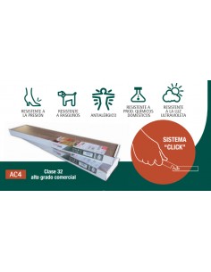 Karikal piso flotante premium concreto 1195x186x9 (2.00) p120
