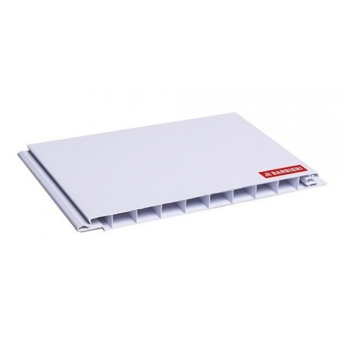 Barbieri placa cielorraso pvc bco. 0.013x0.20x7.00 mts (un)