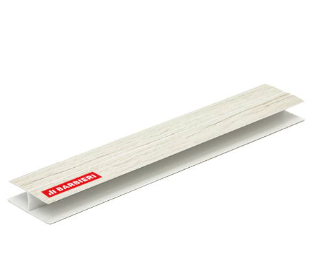 Barbieri perfil union h revest deco pvc roble 3 mt 