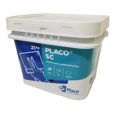Placo masilla sc para semicubiertos  x 21 kg. (32)
